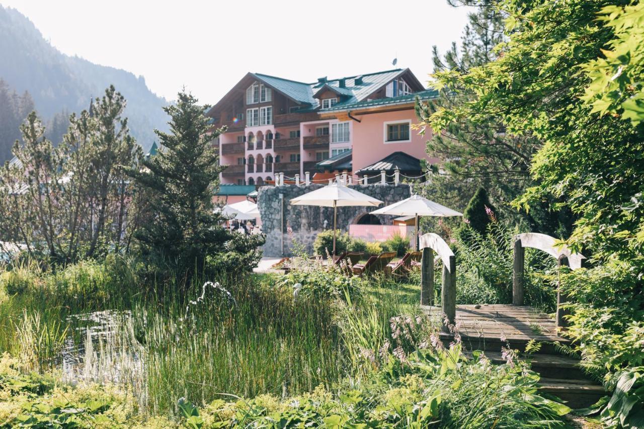 Wellnesshotel ...Liebes Rot-Flueh Haldensee Exterior foto