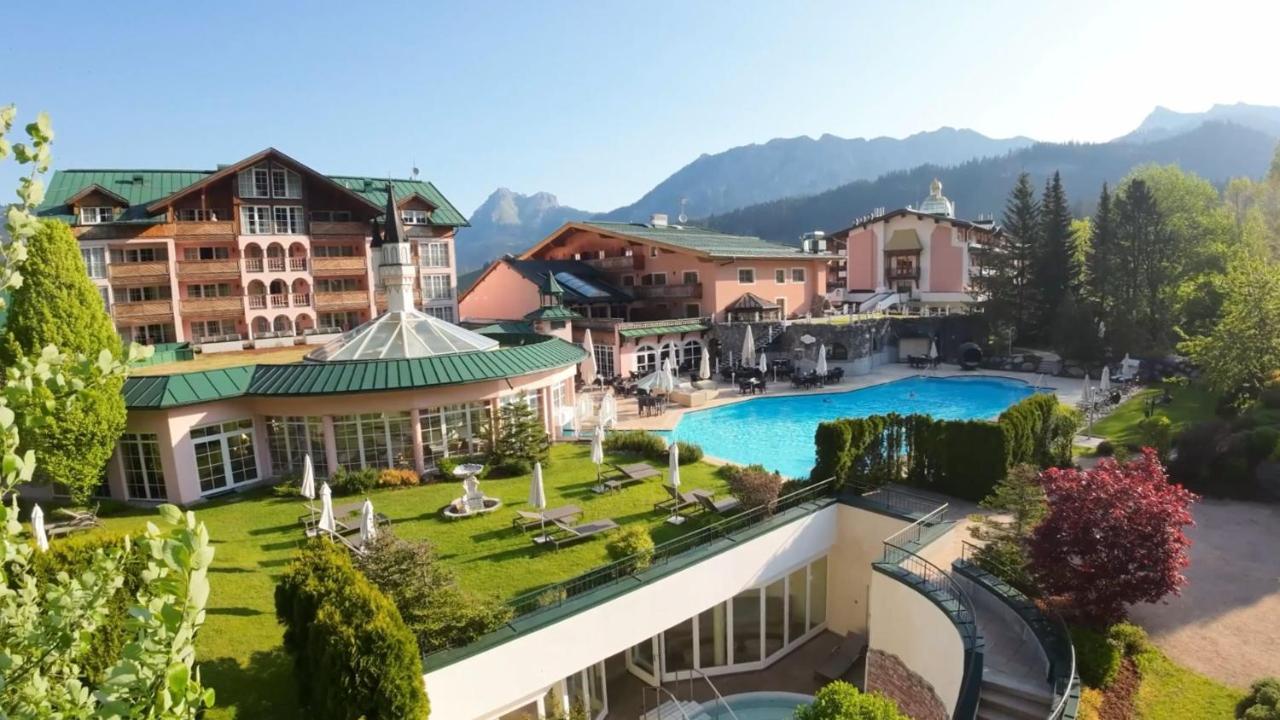 Wellnesshotel ...Liebes Rot-Flueh Haldensee Exterior foto